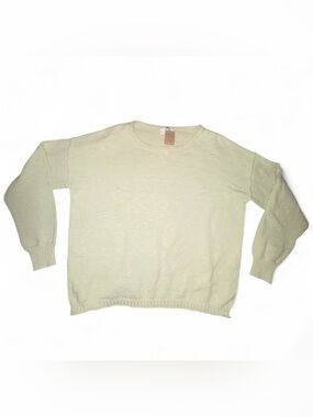 Bécool Boutique Sage Green Lightweight Knit Sweater - Size M/L